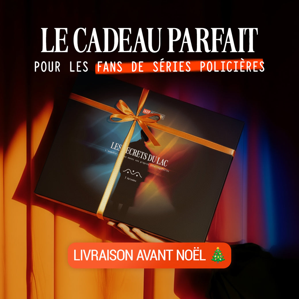 Les Secrets du Lac : la box et ses pièces à conviction